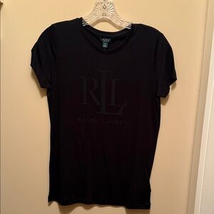 Ralph Lauren Black Short Sleeve Tee